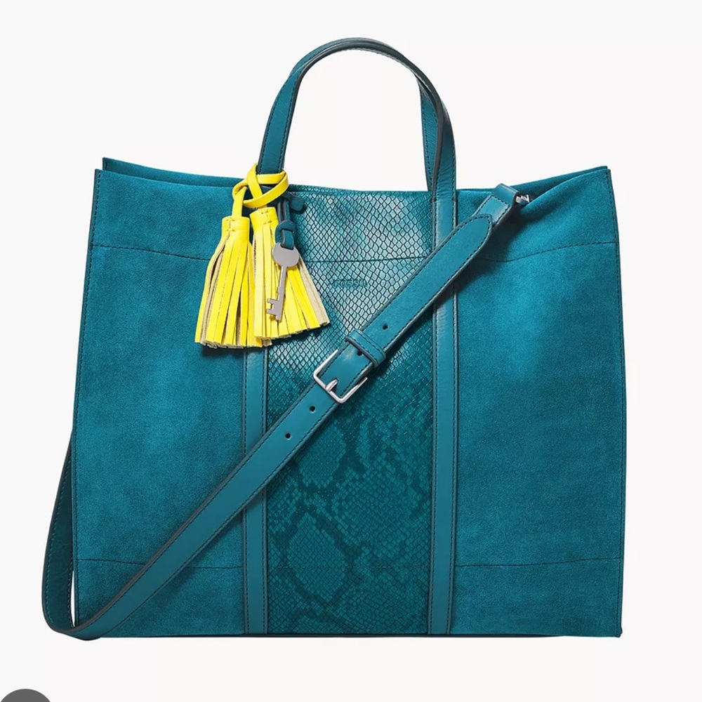 Fossil Carmen Shopper in Lagoon NWT